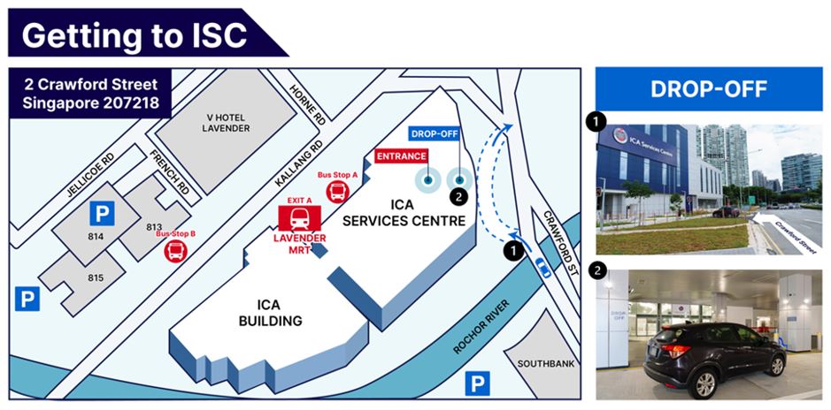 ISC drop-off point